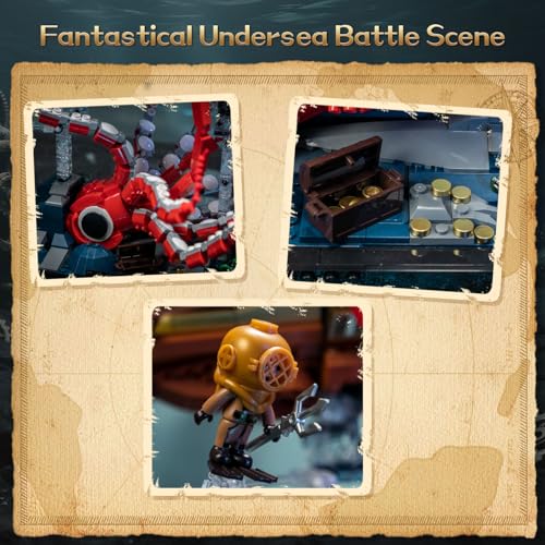 Pantasy Steampunk Nautilus U-Boot (85029) Krake