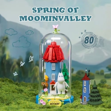 PANTASY Zauberwelt-Serie, Frühlings-Tal Baustein-Set, ideal als Wohnkultur und Geschenk - 2