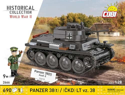COBI Panzer 38(t) / LT vz. 38 (COBI-2666) Box