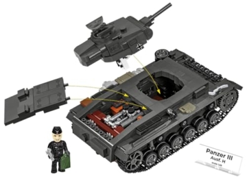 COBI 2672 deutscher Panzer III