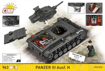 COBI 2672 deutscher Panzer III