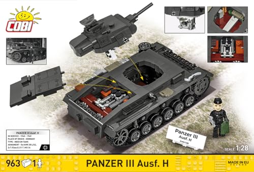 COBI 2672 deutscher Panzer III