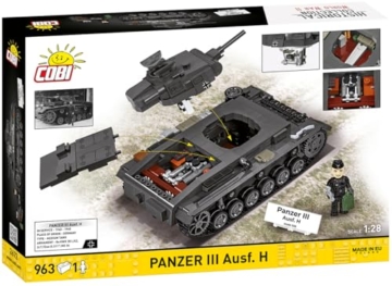 COBI 2672 deutscher Panzer III Turm