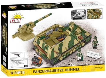 Panzerhaubitze Hummel von COBI 2663 Rückseite