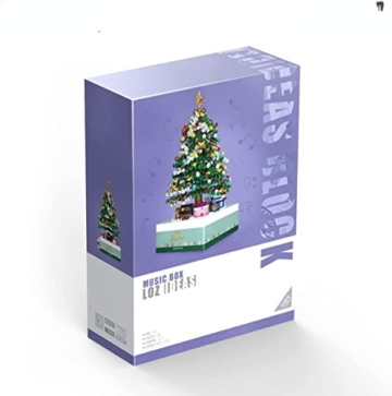 Loz 1237 Weihnachtsbaum Spieluhr (Mini Blocks)