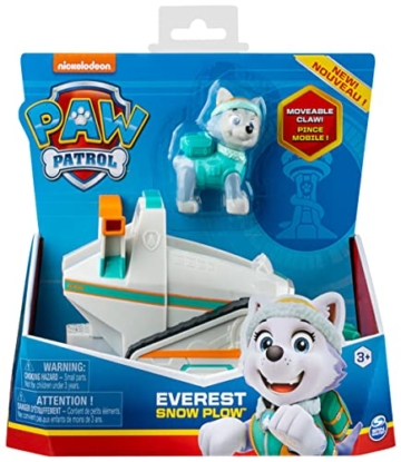 PAW Patrol Schneefahrzeug mit Everest-Figur (Basic Vehicle/Basis Fahrzeug)