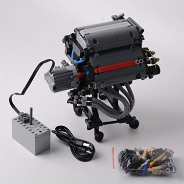 PEXL Power Function Motor 8-Zylinder 4-Takt Motor