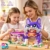 PLAXSOON Friends Mädchen Katzehaus Bauspielzeug mit Licht für Kinder ab 8+ - 5