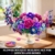 PLAXSOON Mond Blumen Bauspielzeugset mit Licht, Mondförmiges Rosen Blume Botanical Klemmbausteine, 1274 Stück Bonsai Pflanzenkollektion Home Dekor, Geschenk für Erwachsene Frauen Jungen Mädchen 12+ - 2