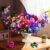 PLAXSOON Mond Blumen Bauspielzeugset mit Licht, Mondförmiges Rosen Blume Botanical Klemmbausteine, 1274 Stück Bonsai Pflanzenkollektion Home Dekor, Geschenk für Erwachsene Frauen Jungen Mädchen 12+ - 4