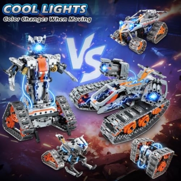 PLAXSOON 5-in-1 Technik RC Bauspielzeug