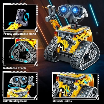 PLAXSOON Technik Roboter für Kinder 5 in 1