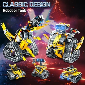 PLAXSOON Technik Roboter für Kinder 5 in 1