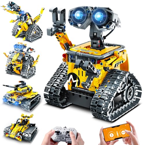 PLAXSOON Technik Roboter für Kinder 5 in 1