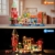 PLAXSOON Venedig Stadt Haus Baukasten mit Licht, 2155 Stück Bauspielzeug mit Blumenladen Pizzeria Wohnhaus - Architektur Klemmbausteine Modell Geschenk für Erwachsene Frauen Teenager Mädchen ab 12+ - 5
