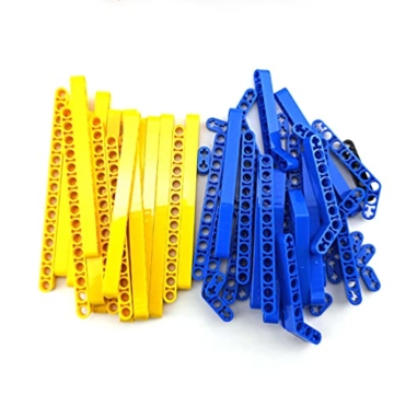 PLEX Technik Ersatzteile Set, 328 Stück Technic Teile Set, Technik Bausteine Einzelteile Kompatibel mit Lego Ersatzteile - 4