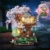 QGGQ Ideas Japan Kirschblüte Friends Baumhaus Klemmbausteinen,Mädchen Izakaya Blumen Haus Architecture Geschenk für Mädchen 8–18 und Erwachsene 1098PCS - 6