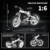 QLT QIAOLETONG City Fahrrad Klemmbausteine Bausteine,City Fahrrad Spielzeug für Erwachsene und Jungen und Mädchen im Alter von 6–12 Jahren 246PCS - 3