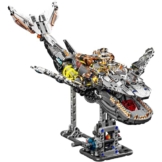 QLT QIAOLETONG Ideas Mechanisches Wal-Bauset mit LED-Licht, bewegliches Meerestier-Spielzeug mit Ausstellungsständer, STEM-Geschenk für Mädchen, Jungen und Teenager ab 12 Jahren (1388 Teile) - 1
