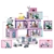 QLT QIAOLETONG Rosa City Krankenhaus Baustein Set, Kompatibel mit Lego, inklusive Rettungs Hubschrauber, Anhänger und Trage, STEM Geschenke für 14+ Jahre alte791 pcs - 2