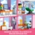 QLT QIAOLETONG Rosa City Krankenhaus Baustein Set, Kompatibel mit Lego, inklusive Rettungs Hubschrauber, Anhänger und Trage, STEM Geschenke für 14+ Jahre alte791 pcs - 4