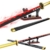 QLT QIAOLETONG Schwert Schwert Ideas Cosplay Animes Tsugikuni Yoriichi Katana?Klemmbausteine Bausteinen deko Geschenk für Erwachsene Jungen ab 6-16 mit Scheide Halterung(606 pcs) - 1