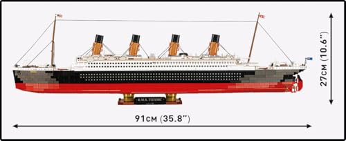 COBI R.M.S. Titanic 1686 Klemmbausteinmodell