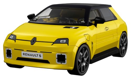 Renault 5 e-tech (Yellow), 115mm x 65mm x 45mm - 1
