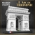 Reobrix 66024 Paris Arc de Triomphe Baukasten Set, 3718 Teile Frankreich Berühmtes Wahrzeichen Klemmbausteine, Architektonische Modellbausätze für Erwachsene, Geschenkideen für Sammler - 2