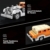 Reobrix 810 Rolls-Royce Phantom Bausteine-Set, Maßstab 1:24, Modellauto-Bausatz für Display und Sammlerstück, Oldtimer-Spielzeug für Jugendliche und Erwachsene, 304 Teile - 3