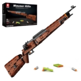 Reobrix 98K Gewehr-Modellbausatz für Erwachsene,104cm Klemmbausteine Modell - 1