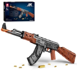 Reobrix AK-47 Bausatz für Erwachsene, 1:1 AK47 Sturmgewehr Modellbausatz - 1