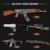 Reobrix AK-47 Bausatz für Erwachsene, 1:1 AK47 Sturmgewehr Modellbausatz - 8