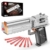 Reobrix Desert Eagle Baustein Set für Erwachsene 77001, Klemmbausteine Gewehr Modellbausatz Schießwaffe Modell Spielzeug für Militärfans 14+(356 Teile) - 1
