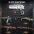 Reobrix Desert Eagle Baustein Set für Erwachsene 77001, Klemmbausteine Gewehr Modellbausatz Schießwaffe Modell Spielzeug für Militärfans 14+(356 Teile) - 7