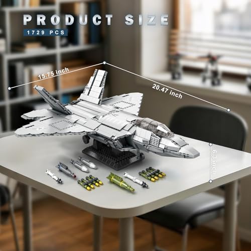 Reobrix F-22 Raptor Kampfjet (Set 33020) Modell