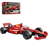 Reobrix F1 Auto Bausätze Erwachsene, Technik Formel 1 Modellauto Kits, Coole 1:8 Rennwagen Modellanzeige Zuhause Bürodekoration, Sammlerstücke für F1 Fans 14+ (928 Teile, statische Version) - 1