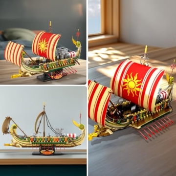 Reobrix Griechisches Piratenschiff 66102 – Antikes Kriegsschiff