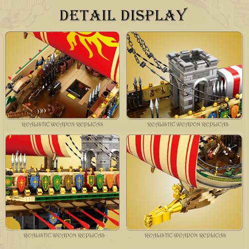 Reobrix Griechisches Piratenschiff 66102 – Antikes Kriegsschiff