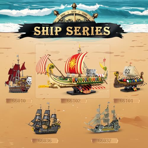 Reobrix Griechisches Piratenschiff 66102 – Antikes Kriegsschiff