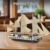 Reobrix Großes Segelschiff Modellbaustein Set, Segelboot Modellbausatz 66048, historisches Sammlerspielzeug, Heimdekoration, Geburtstagsgeschenke für erwachsene Sammler Enthusiasten - 5