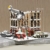 Reobrix Happy Build PG-12007 Diorama-Battle of Moscow Modellbausatz, MOC Klemmbausteine Militär WW2, Geschenkidee für Kinder und Erwachsene,Kompatibel mit Lego - 8