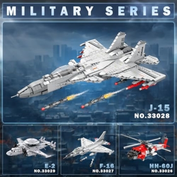 Reobrix J-15 „Flying Shark“ (33028) – Trägerjet Klemmbausteine