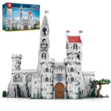 Reobrix Königsburg Bausatz für Erwachsene, 55016 Mittelalterliches aufklappbares Burgmodell mit Zwei Spielmodi, dreistufigem Design; Sammelbares Architektur Modellspielzeug für Geschichtsliebhaber - 1