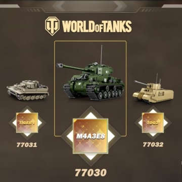 Reobrix M4A3E8 Sherman Panzer (77030)