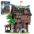 Reobrix Mittelalterliches Kreuzritter-Herbergs-Bausteinset, Architektur-Sammelobjekt oder Heimbüro-Dekor, Kreative Bausätze 66017, Geschenke für Erwachsene, Jugendliche ab 14 Jahren (3214 Teile) - 1