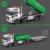 Reobrix Muster Hakenkran Bausteinset 22021, ferngesteuertes LKW-Fahrzeugset für Erwachsene und Jungen, Transport-LKW-Bauspielzeug mit App und Fernbedienung,pädagogisches DIY-Geschenk für Jungen ab 14+ - 3