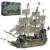 Reobrix Piratenschiff Technik Klemmbausteine,66037 Fliegenden Holländers Piratenschiff Bausteine, groß Segelschiff Spielzeug Modell für Erwachsene und Jugendliche (5865 Stück) - 1
