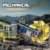 Reobrix RC Schaufelradbagger Klemmbausteine Set für Erwachsene, Ferngesteuerter Technik Radbagger mit Motor, 22017 Großer Baustellen Bagger Modellbausatz,City Baustelle Bulldozer Spielzeug,3970 Teile - 2