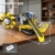 Reobrix RC Schaufelradbagger Klemmbausteine Set für Erwachsene, Ferngesteuerter Technik Radbagger mit Motor, 22017 Großer Baustellen Bagger Modellbausatz,City Baustelle Bulldozer Spielzeug,3970 Teile - 6